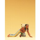 PREISER 54612 Indianer schleichend, mit Tomahawk...