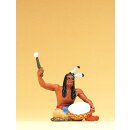 PREISER 54619 Indianer sitzend, mit Trommel Massstab: 1:25