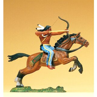 PREISER 54654 Indianer reitend, mit Bogen Massstab: 1:25