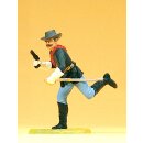 PREISER 54751 Soldat stuermend, mit Revolver Massstab: 1:25