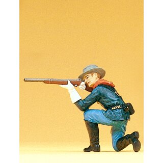PREISER 54752 Soldat kniend, mit Gewehr Massstab: 1:25