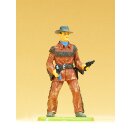 PREISER 54802 Cowboy stehend, mit 2 Revolvern Massstab: 1:25