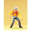 PREISER 54804 Cowboy, Revolver ziehend Massstab: 1:25