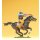 PREISER 54821 Cowboy reitend, mit Gewehr Massstab: 1:25
