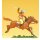 PREISER 54822 Cowboy reitend, Lasso werfend Massstab: 1:25