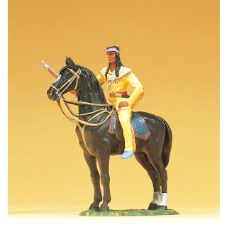 PREISER 54964 Winnetou zu Pferd Massstab: 1:25
