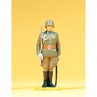 PREISER 56001 Offizier stehend, mit Degen Massstab: 1:25