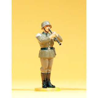 PREISER 56036 Musiker stehend, mit Klarinette Massstab: 1:25