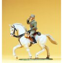 PREISER 56050 Offizier reitend, gruessend Massstab: 1:25