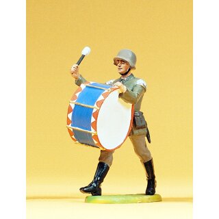 PREISER 56089 Musiker im Marsch, mit Pauke Massstab: 1:25