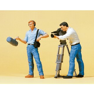 PREISER 57104 Tontechniker, Kameramann, Massstab: 1:24
