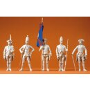 PREISER 57808 Preussen 1756. 5 unbemalte Massstab: 1:24