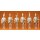 PREISER 57809 Preussen 1756. 6 unbemalte Massstab: 1:24