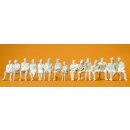 PREISER 63001 Sitzende Reisende.  15 unbemalte Massstab:...
