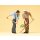 PREISER 63053 Bauern mit Sense und Gabel Massstab: 1:32