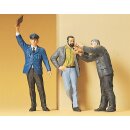 PREISER 63058 Schaffner. Rauchende Bahnarbeiter Massstab:...