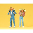 PREISER 63072 Rucksacktouristen Massstab: 1:32