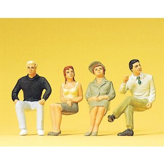 PREISER 63074 Sitzende Personen Massstab: 1:32