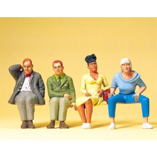 PREISER 63088 Sitzende Reisende Massstab: 1:32