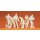 PREISER 64010 Arbeiter. 1939-45. 6 unbemalte Massstab: 1:35