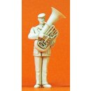 PREISER 64357 Musiker mit Basstuba Massstab: 1:35