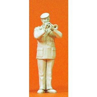 PREISER 64358 Musiker mit Trompete Massstab: 1:35