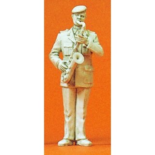 PREISER 64361 Musiker mit Tenorsaxophon Massstab: 1:35
