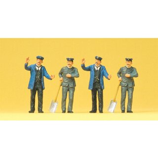 PREISER 65305 Lokfuehrer, Heizer Massstab: 1:43