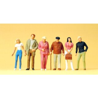 PREISER 65320 Stehende Passanten Massstab: 1:43