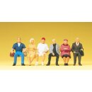 PREISER 65338 Sitzende Reisende Massstab: 1:43
