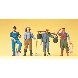 PREISER 65343 US-Bahnarbeiter. Früuehe Dampflokzeit Massstab: 1:43