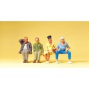 PREISER 65350 Sitzende Reisende Massstab: 1:43
