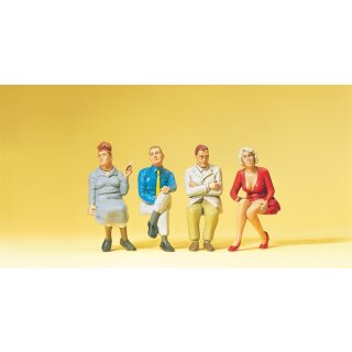 PREISER 65352 Sitzende Reisende Massstab: 1:43