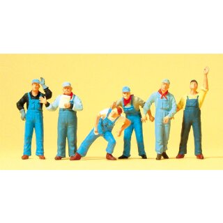 PREISER 65353 US-Bahnpersonal Massstab: 1:43