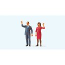 PREISER 65360 President Obama & the First Lady...