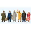 PREISER 65366 Stehende Reisende Massstab: 1:45