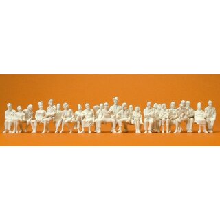 PREISER 65602 Sitzende Reisende Massstab: 1:43