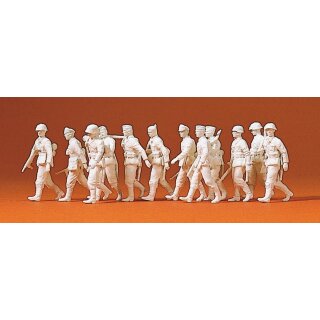 PREISER 72504 Vorgehende Infanterie Massstab: 1:72