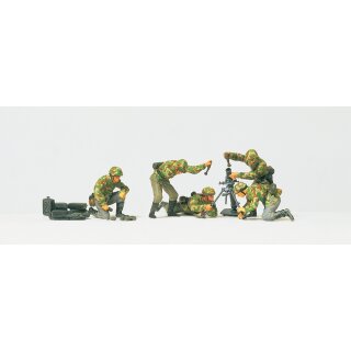 PREISER 72517 8 cm Granatwerfer 34 im Gefecht Massstab: 1:72