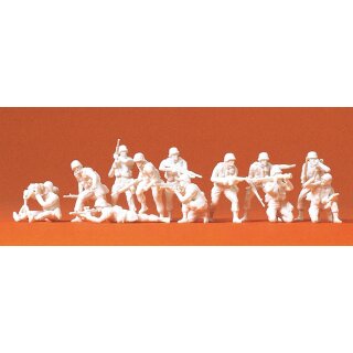 PREISER 72519 US-Infanterie modern. Im Gefecht Massstab: 1:72