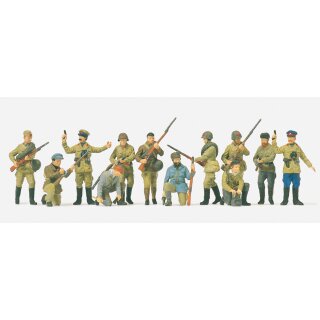 PREISER 72522 Infanteristen und Partisanen. UdSSR Massstab: 1:72