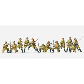 PREISER 72523 Infanterie, aufgesessen. UdSSR 1942 Massstab: 1:72