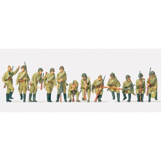 PREISER 72525 Infanterie, aufgesessen. UdSSR 1942 Massstab: 1:72