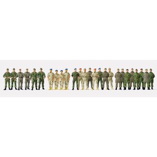PREISER 72535 Bundeswehr, Auf dem Kasernenh Massstab: 1:72