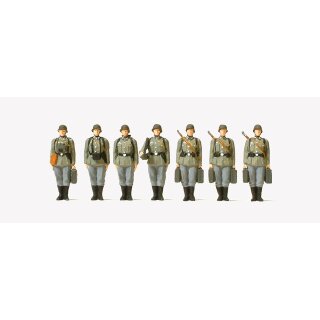PREISER 72536 Granatwerfertrupp angetreten Massstab: 1:72