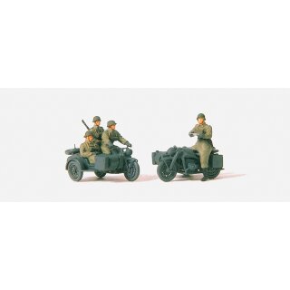 PREISER 72538 Kradschützen aufgesessen. Mot Massstab: 1:72