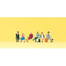 PREISER 75037 Sitzende Reisende Massstab: TT
