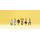 PREISER 75043 Sitzende Reisende Massstab: TT