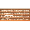 PREISER 79000 Bahnpersonal, Reisende, Passanten, Massstab: N