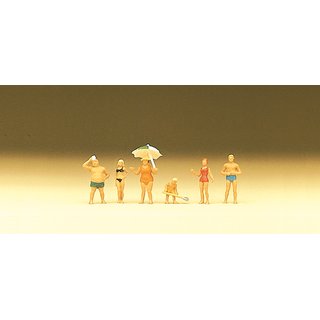 PREISER 79070 Familie Krause am Strand Massstab: N